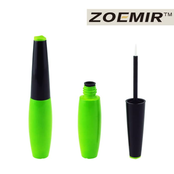 Delicate bule cosmetic container  and mini eyelienr case